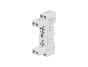 Podstawka, PIN-8, 10A, 250VAC, na szynę DIN, HR30.HR50 HR5XS22