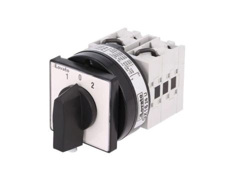 Przełącznik krzywkowy nawrotny, Poz.stab: 1, 16A, 1-0-2, Poz: 3 GX1626U