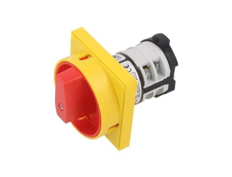 Przełącznik krzywkowy, Poz.stab: 2, 20A, 0-1, tablicowy, Bieguny: 3 7GN2010U25