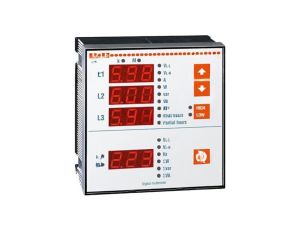 Miernik parametrów sieci, na panel, LED DMK 20