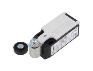 Wyłącznik krańcowy, rolka z tworzywa Ø19mm, NC x2, 10A, M20, IP65 KBE1D02