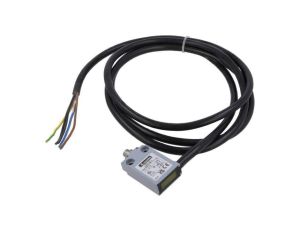 Wyłącznik krańcowy, trzpień, NO+NC, 10A, przewody 2m, IP67 KPA1S11