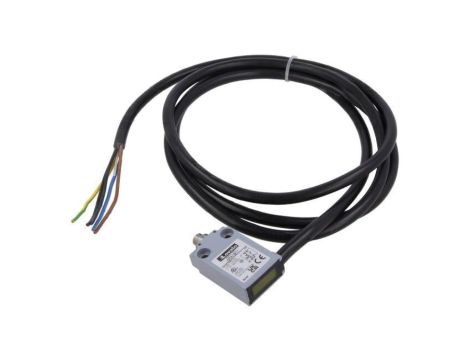 Wyłącznik krańcowy, trzpień, NO+NC, 10A, przewody 2m, IP67 KPA1S11