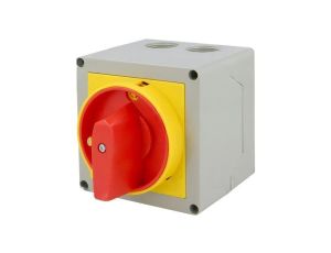 Przełącznik krzywkowy, Poz.stab: 2, 32A, 0-1, w obudowie, Poz: 2 GX3210P25