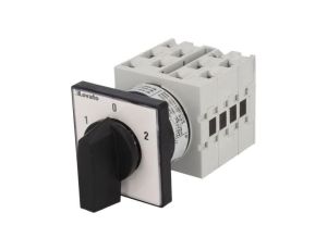 Przełącznik krzywkowy, Poz.stab: 3, 20A, 1-0-2, tablicowy, Poz: 3 GX2075U