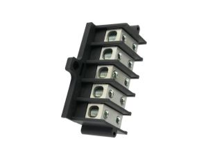 Listwa zaciskowa pięciopolowa typu Zgx 5x35mm2 czarna GEP-00171