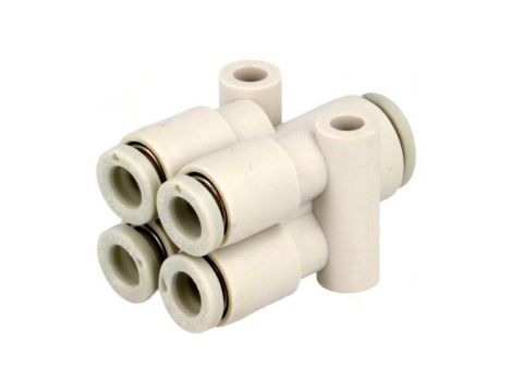 Złączka wtykowa -1-10bar polipropylen Øwyj 4mm Øwej 6mm KQ2UD04-06A