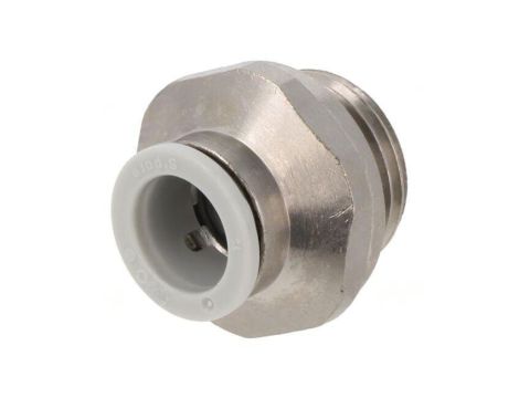 Złączka wtykowa prosta,przelotowa -1-10bar mosiądz niklowany KQ2H12-G04N