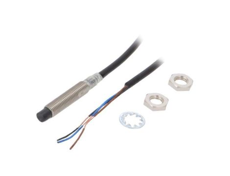 Czujnik indukcyjny, NPN / NO, Zasięg: 0...8mm E2E-X8MC1L8 2M