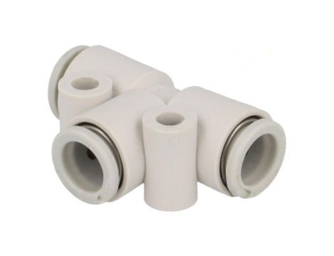 Trójnik wtykowa -1-10bar polipropylen -5-60C KQ2T08-00A