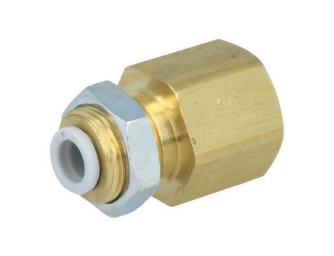 Złączka wtykowa gwintowana,prosta -1-10bar mosiądz -5-60C KQ2E06-03A