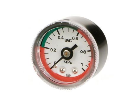 Manometr 0-1MPa stal Gwint R 1/8 zewnętrzny 42,5mm -5-60C G46-10-01-L