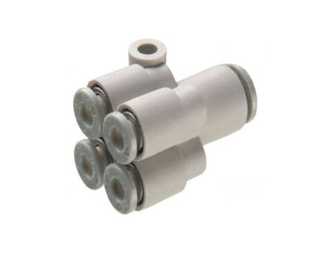 Złączka wtykowa -1-10bar polipropylen Øwyj 6mm Øwej 8mm KQ2UD06-08A