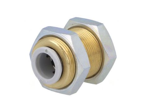 Złączka wtykowa gwintowana,prosta -1-10bar mosiądz Gwint M20 KQ2E10-00A