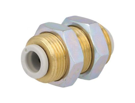 Złączka wtykowa gwintowana,prosta -1-10bar mosiądz Gwint M14 KQ2E06-00A