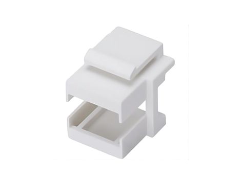 Adapter mocowania keystone światłowodowy (SC simplex / LC duplex) biały Alantec