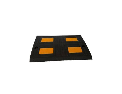 Najazd gumowy podjazd krawężnikowy 500x325x50mm 2 kanały