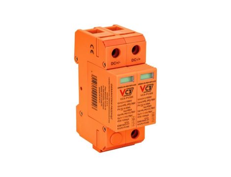 Ogranicznik przepięć SPD DC 1000V C PV385 (Typ 2) 2P 20kA/40kA fotowoltaiczny VCX