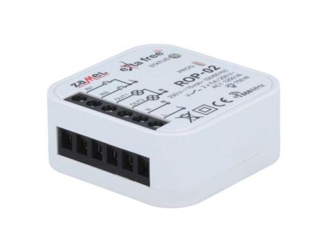 Odbiornik, dopuszkowy, 230VAC, NO x2, IP20, -1055C ROP-02