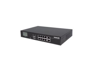 Giga Switch 8X Poe+ 130W + 2X RJ45 Uplink, LCD 561303