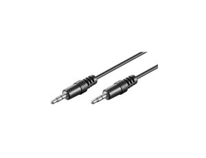 KABEL AUDIO STEREO JACK 3.5mm NA 3.5mm M/M 1.5m