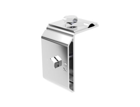 Uchwyt na felc do drutu odgromowego 80x45x45 ocynk galwaniczny OCG KM GROM