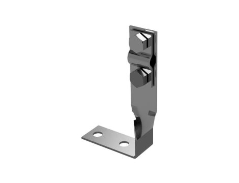 Uchwyt kątowy skręcony 60x120 2xM6 OCG ocynk galwaniczny zacisk śrubowy KM GROM