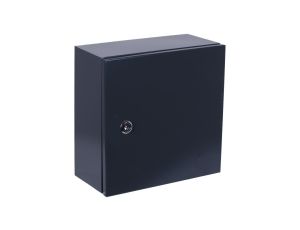 Obudowa hermetyczna rozdzielnica metalowa z płytą montażową 300x300x150mm IP65 natynkowa antracytowa NEKU