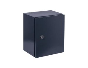 Obudowa hermetyczna rozdzielnica metalowa z płytą montażową 300x250x200mm IP65 natynkowa antracytowa NEKU