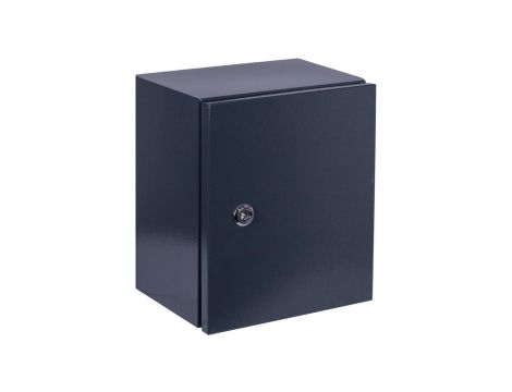 Obudowa hermetyczna rozdzielnica metalowa z płytą montażową 300x250x200mm IP65 natynkowa antracytowa NEKU