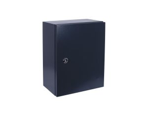 Obudowa hermetyczna rozdzielnica metalowa z płytą montażową 400x300x200mm IP65 natynkowa antracytowa NEKU