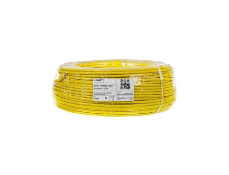 Kabel głośnikowy TLgH 2x1mm2 Cu B2ca bezhalogenowy LSOH żółty SATEC /100m/
