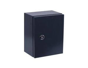 Obudowa hermetyczna rozdzielnica metalowa z płytą montażową 250x200x150mm IP65 natynkowa antracytowa NEKU