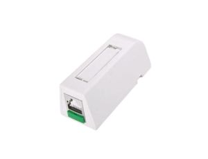 Gniazdo natynkowe Synergy RJ45 kat.6a 568A/B STP DataGate+ białe Molex