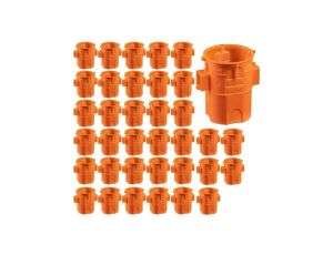 Puszka instalacyjna podtynkowa fi:60mm (62x81mm) z wkrętami, ekstragłęboka, szeregowa SIMET 35szt.