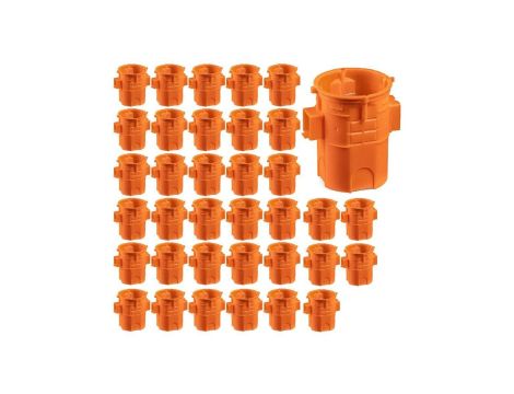 Puszka instalacyjna podtynkowa fi:60mm (62x81mm) z wkrętami, ekstragłęboka, szeregowa SIMET 35szt.