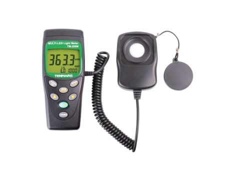 Luksomierz do kolorowych LED 0,01~400 000 lx Tenmars TM209M