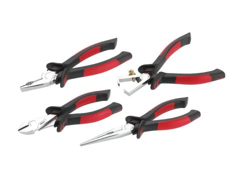 Szczypce Uniwersalne Telefoniczne Boczne Do Izolacji VDE 1000V Zestaw 4szt. 104020 Cimco