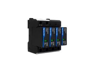 Ogranicznik przepięć typ 2 40kA SLP-275 V/4 do 350V DC szyna DIN warystorowy ochronnik przepięciowy dla niskiego napięcia