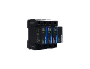 Ogranicznik przepięć typ 2 40kA SLP-275 V/3+1 do 255V DC szyna DIN warystorowy ochronnik przepięciowy dla niskiego napięcia