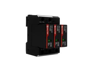 Ogranicznik przepięć typ 1 12.5kA FLP-12,5 V/3 do 350V DC szyna DIN ochronnik przepięciowy dla niskiego napięcia