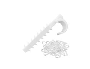 Uchwyt Szybkiego Montażu Hakowy do kabli okrągłych YDY 5x2,5 10mm 100 Szt.