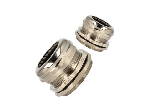 Dławik Kablowy Metalowy Dławnica Mosiężna z Gwintem Metrycznym MMG-63 IP68