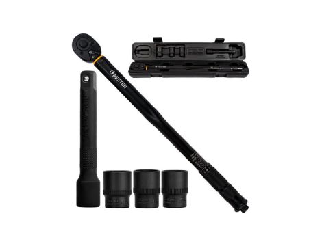 Klucz Dynamometryczny Do Kół 1/2 28-210Nm CrMOiCrv + 3 Nasadki 17,19,21mm BESTEN BE0002878