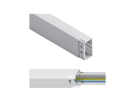 AKS ZIELONKA Listwa Kanał Kablowy Elektroinstalacyjny 60x110x2000mm 2metry x 6sztuk