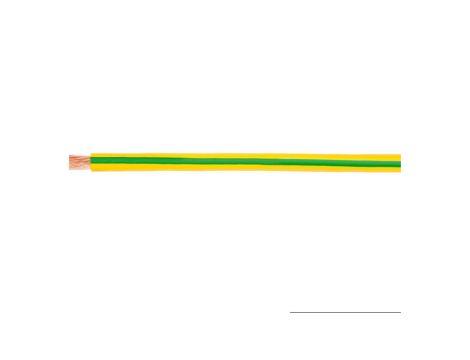 Przewód instalacyjny H07V-K (LgY) 2,5 żółto-zielony /100m/