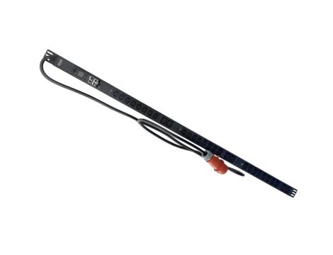 Listwa zasilająca SMART PDU 0U, wtyk IEC 60309 32A/400V, gniazda 24xC13 10A/250V, 6xC19 16A/250V,32A DN-IP2-V5-24C13-6C19