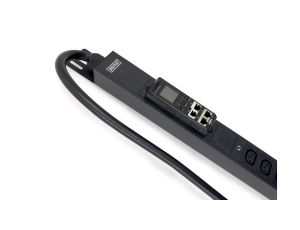 Listwa zasilająca SMART PDU 0U, wtyk IEC 60309 32A/250V, gniazda 24xC13 10A/250V, 6xC19 16A/250V,32A DN-IP2-V4-24C13-6C19