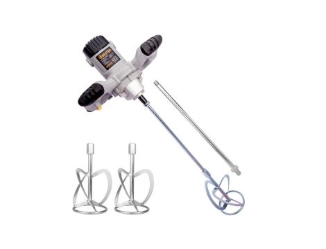 Mieszadło do Kleju Betonu Zapraw Farb Elektryczne M14 2x Mieszalniki BESTEN BE0002854