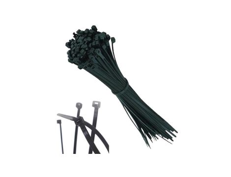 Opaski Zaciskowe Kablowe Trytytki Do Zaciskania 432x4,8 mm Czarne 100szt